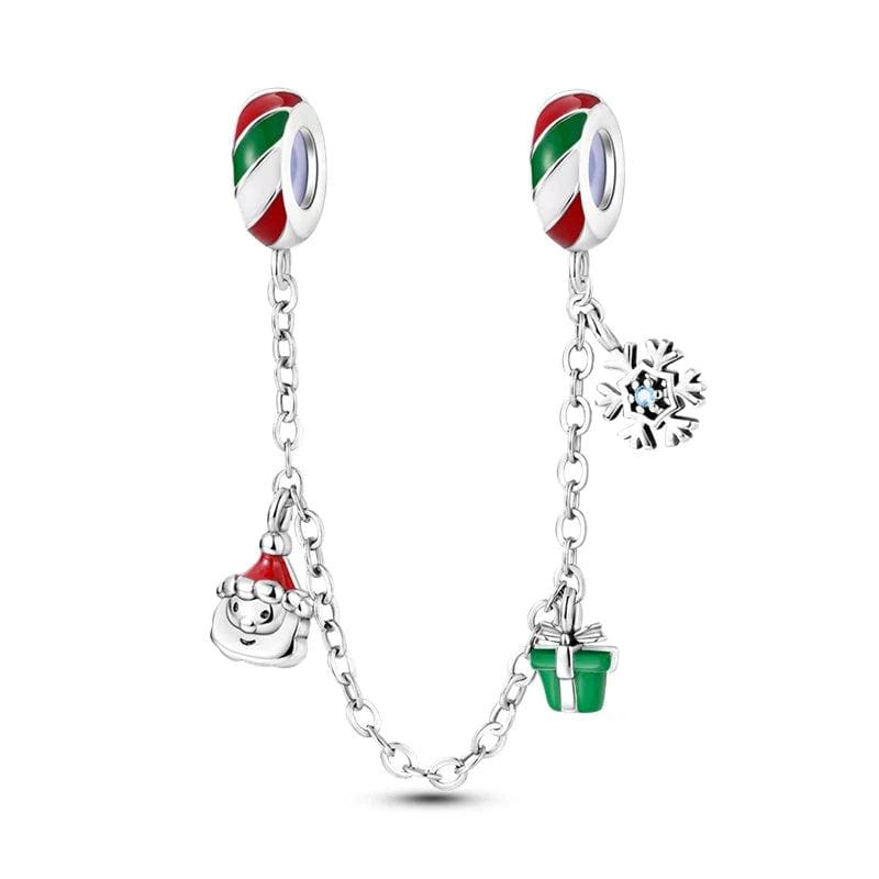 Pangama Jewelry Santa & Snowflake Christmas Chain