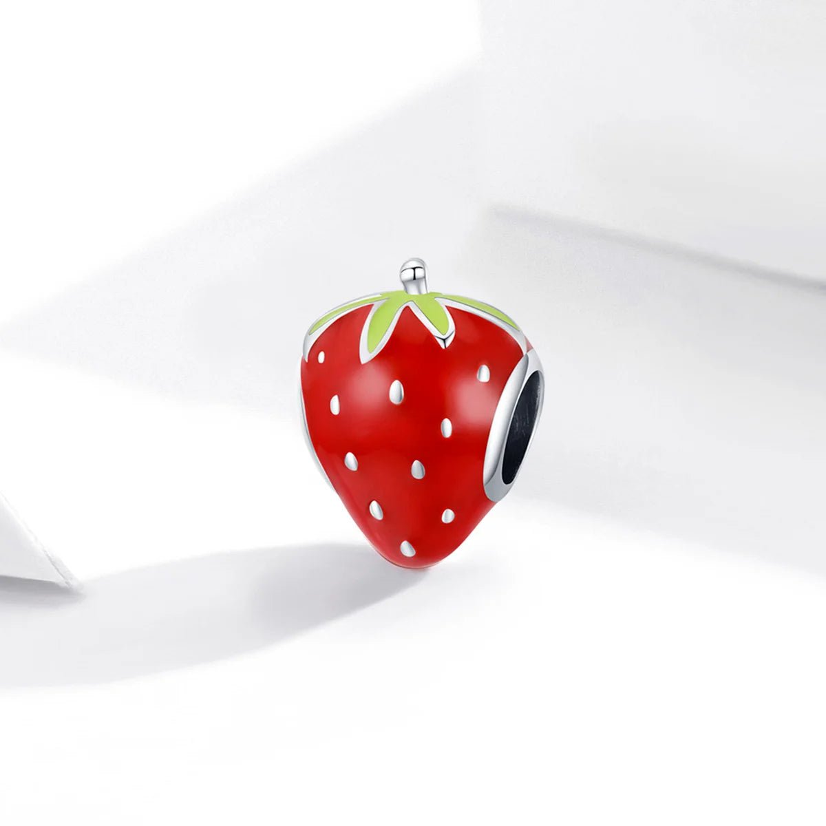 Pangama Jewelry Seeded Strawberry Fruit Charm