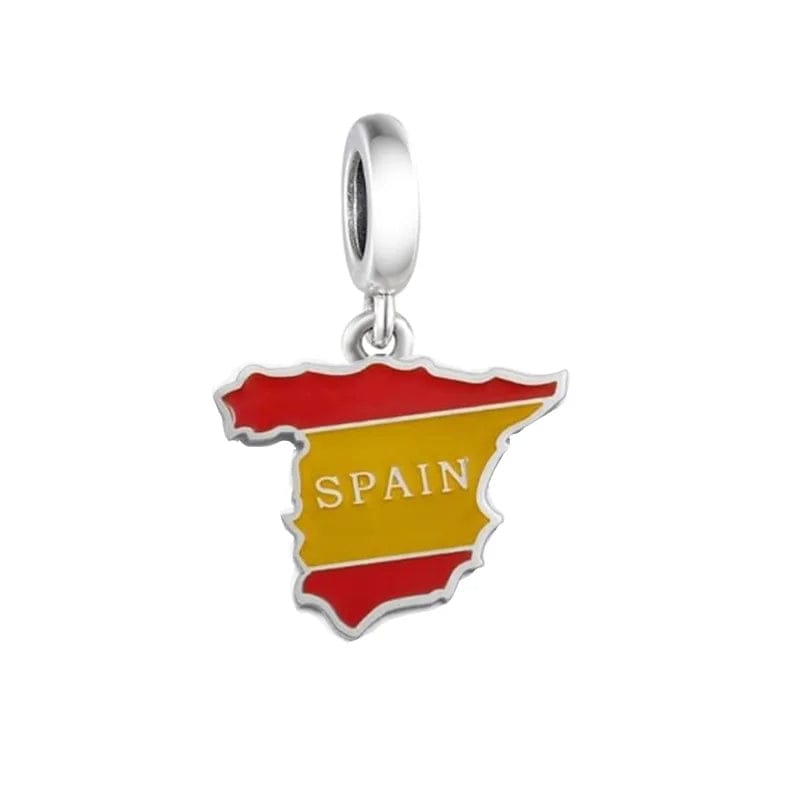 Pangama Jewelry Spain Map Dangle Charm