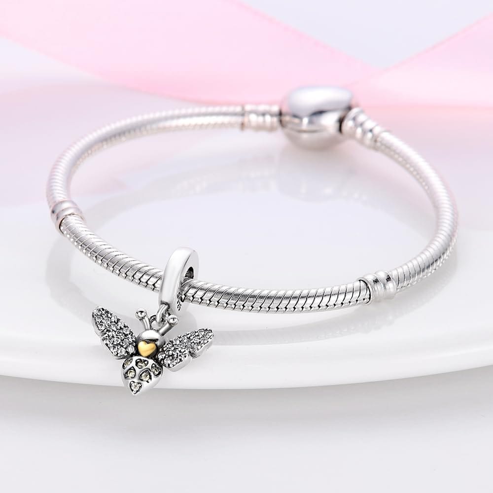 Pangama Jewelry Sparkling Bee Charm