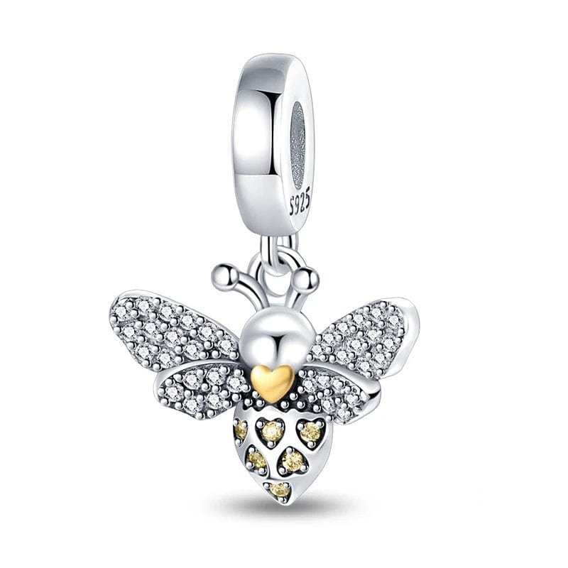Pangama Jewelry Sparkling Bee Charm