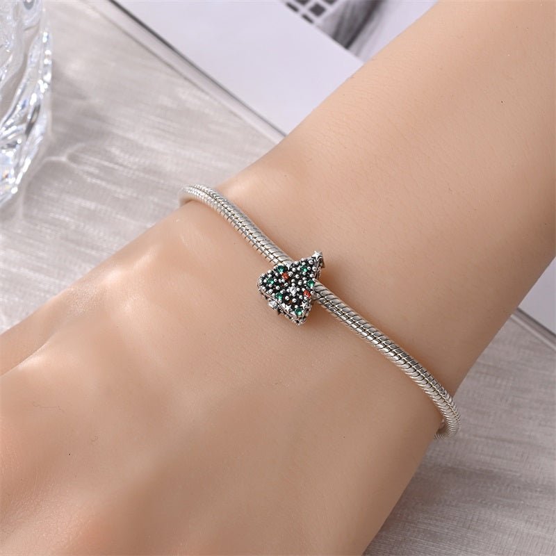 Pangama Jewelry Sparkling Christmas Tree Charm