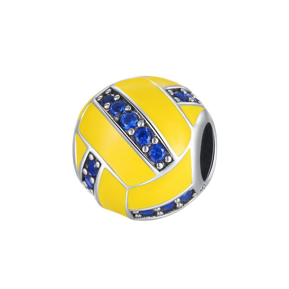 Pangama Jewelry Sparkling Volleyball Charm