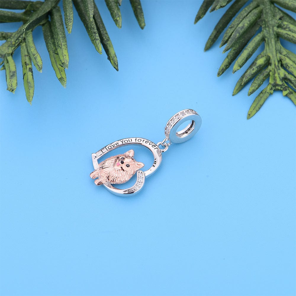 Pangama Jewelry Spitz Dog Charm