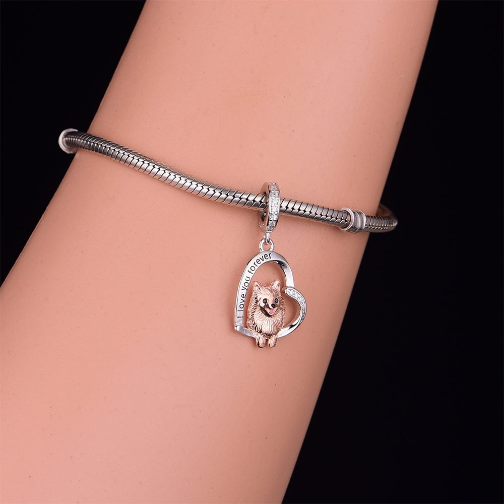 Pangama Jewelry Spitz Dog Charm