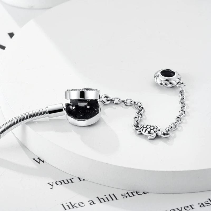 Pangama Jewelry Starfish Charm Bracelet with Safety Chain