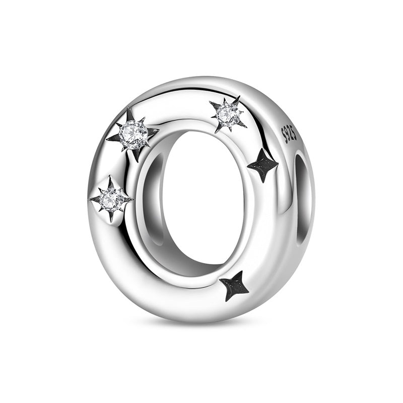 Pangama Jewelry Starry Letter A~Z Alphabet Charm