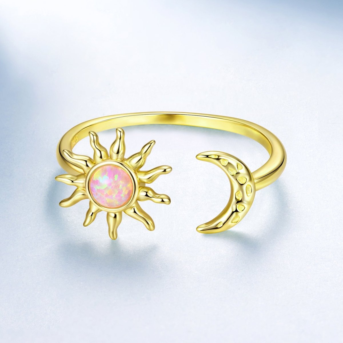 Pangama Jewelry Sun & Moon Harmony Adjustable Ring
