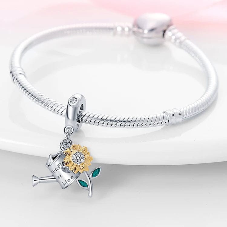 Pangama Jewelry Sunflower Bloom Charm