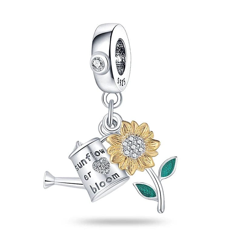 Pangama Jewelry Sunflower Bloom Charm