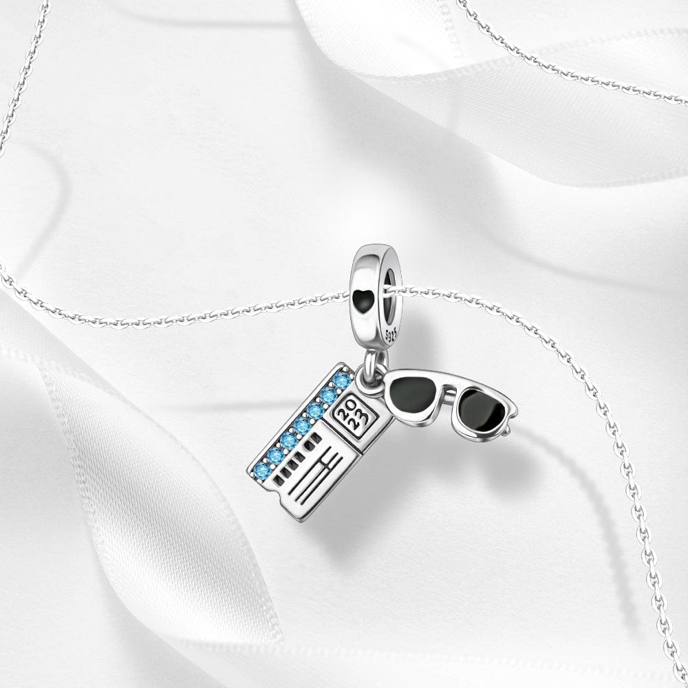 Pangama Jewelry Sunglasses & Boarding Pass Charm – Vacation Travel Theme