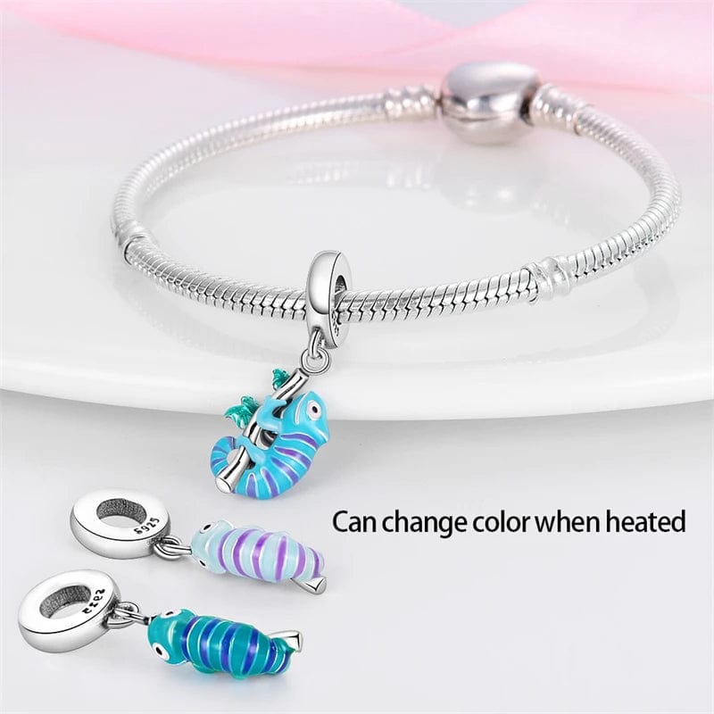 Pangama Jewelry Temperature Changing Lizard Charm