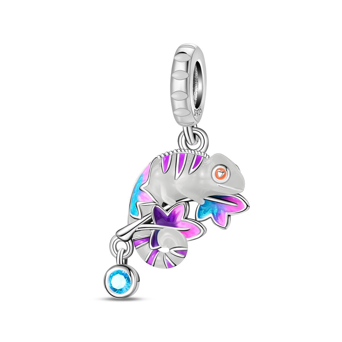 Pangama Jewelry Thermochromic Chameleon Dangle Charm