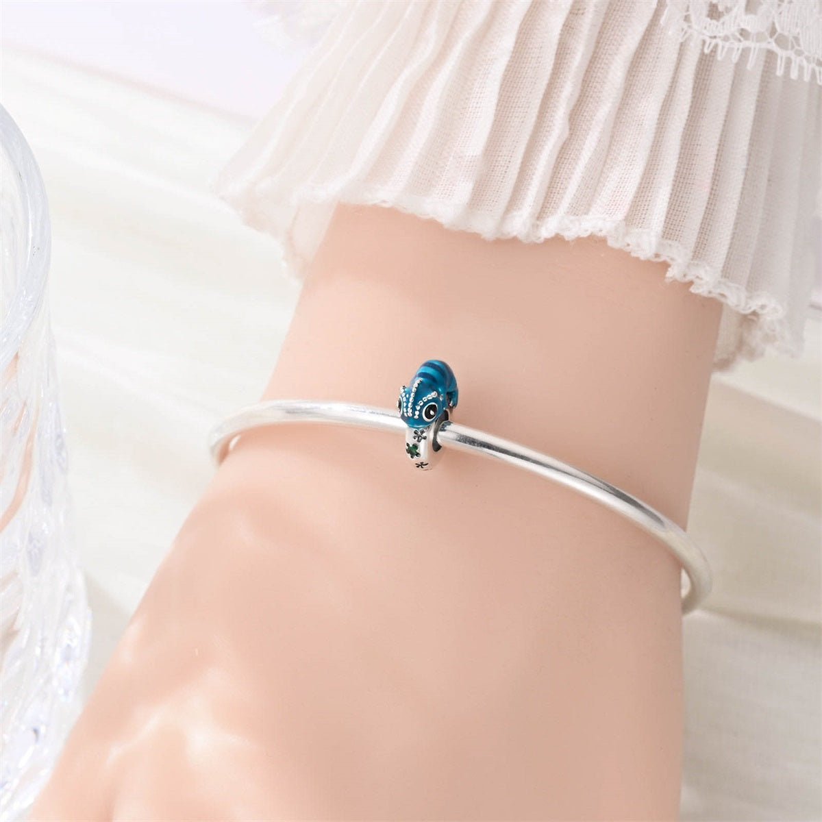 Pangama Jewelry Thermochromic Magic Chameleon Color - Changing Charm