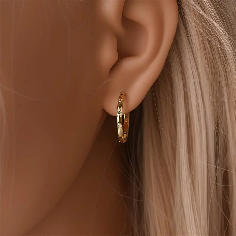 Pangama Jewelry Timeless Gold Hoop Earrings