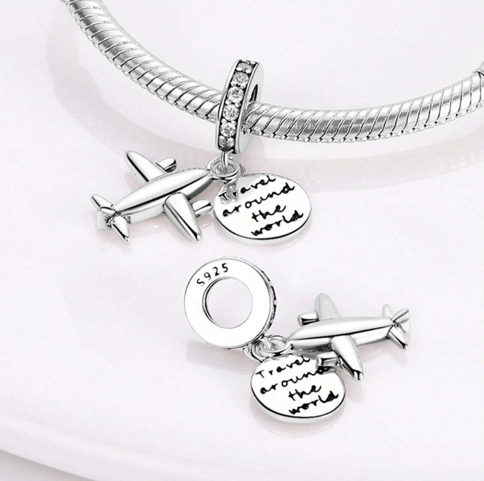 Pangama Jewelry Travel Around the World Dangle Charm