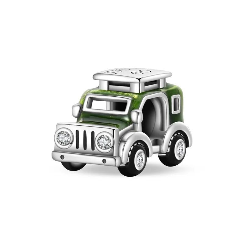 Pangama Jewelry Adventure On The Road Two - tone Car Charm