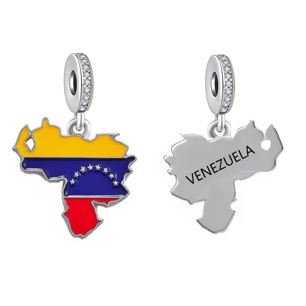 Pangama Jewelry Venezuela Map Dangle Charm