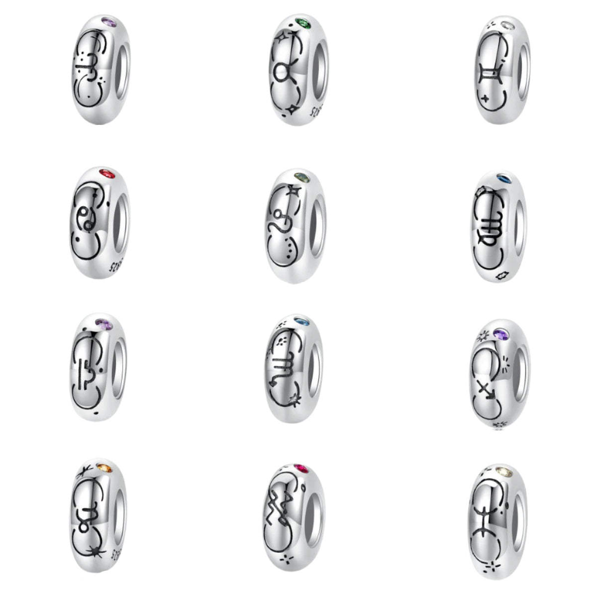 Pangama Jewelry Zodiac Constellation Birthstone Charms