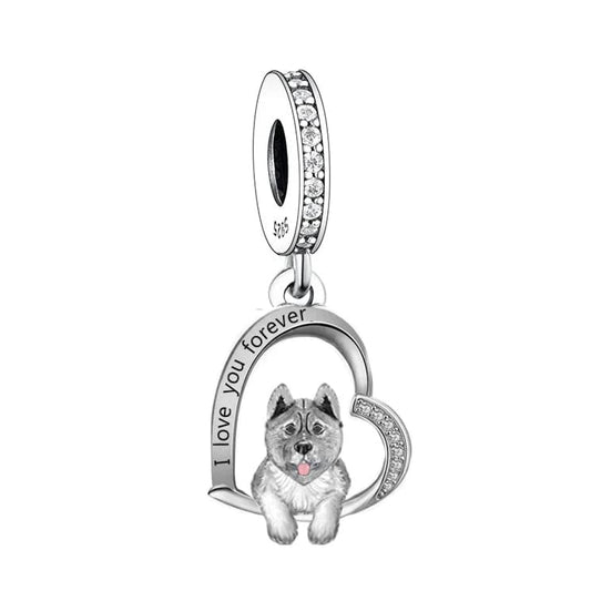 Akita Inu Dog Charm