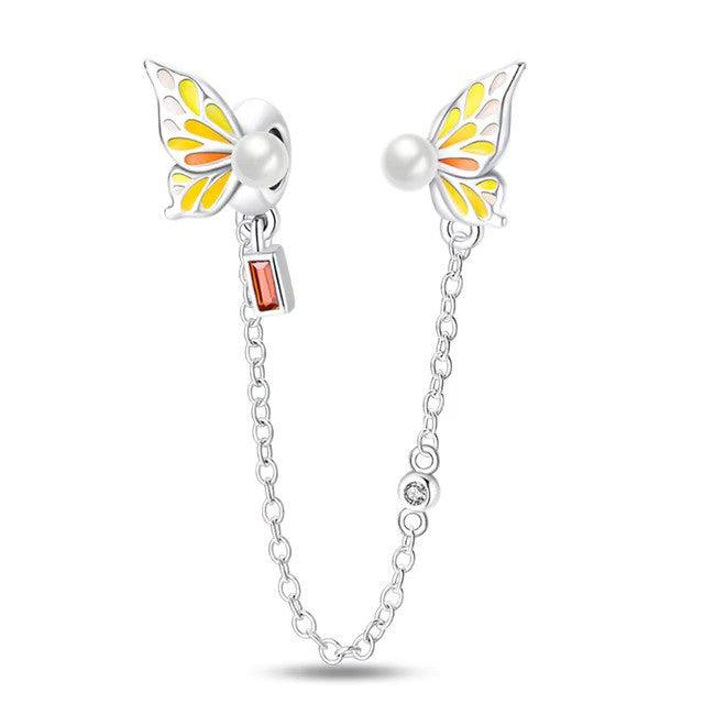 Butterfly Wings Safety Chain