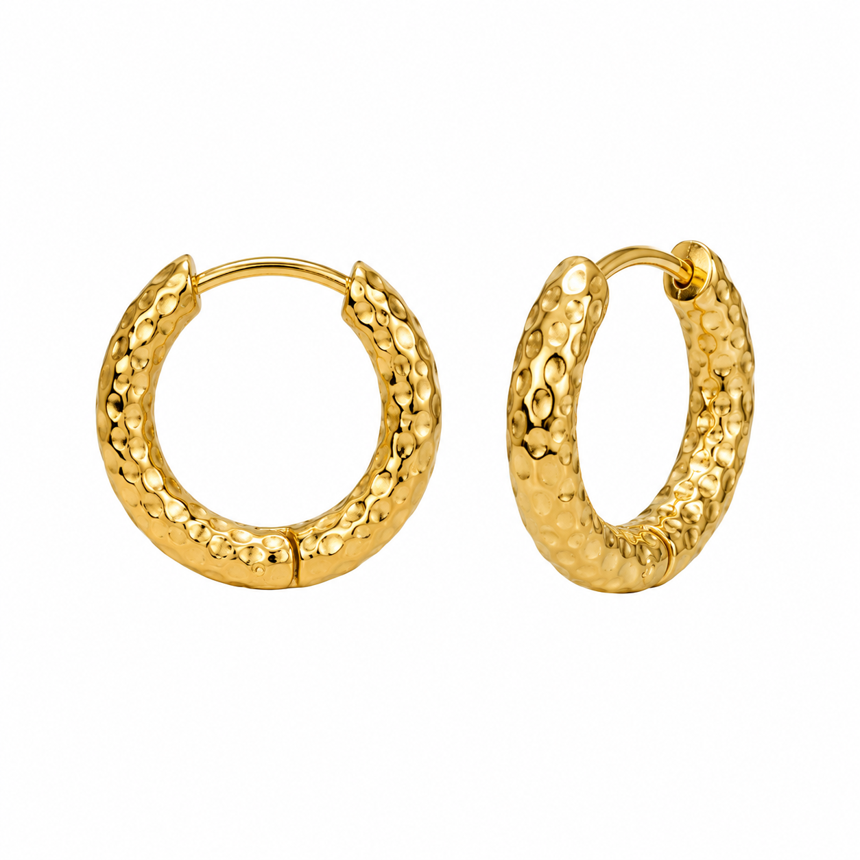 Livia Oval Hoop Earrings