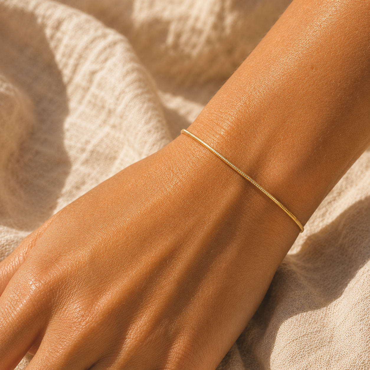 Elena Snake Chain Bracelet