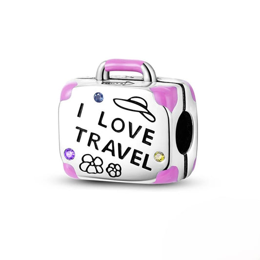 I Love to Travel Charm