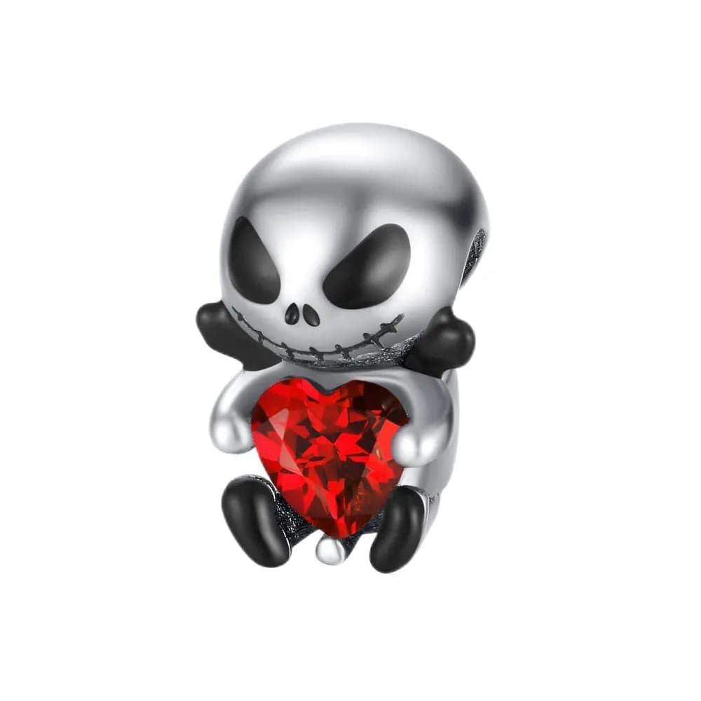 Jack Skellington & Heart Charm