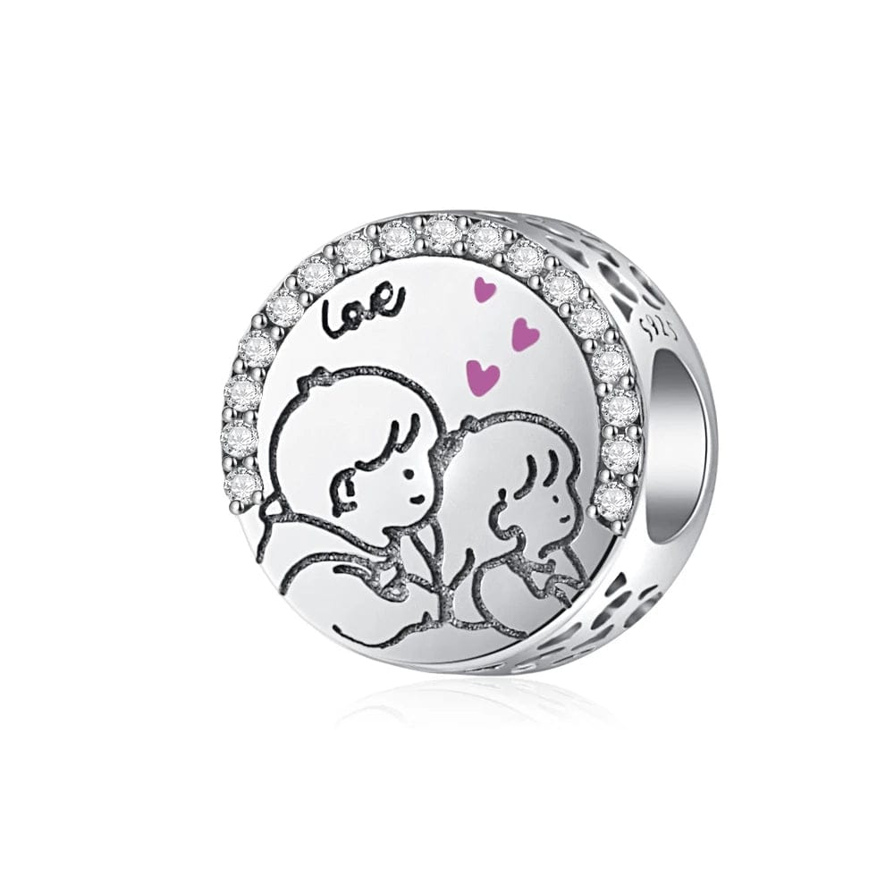 Love Couple Together Charm