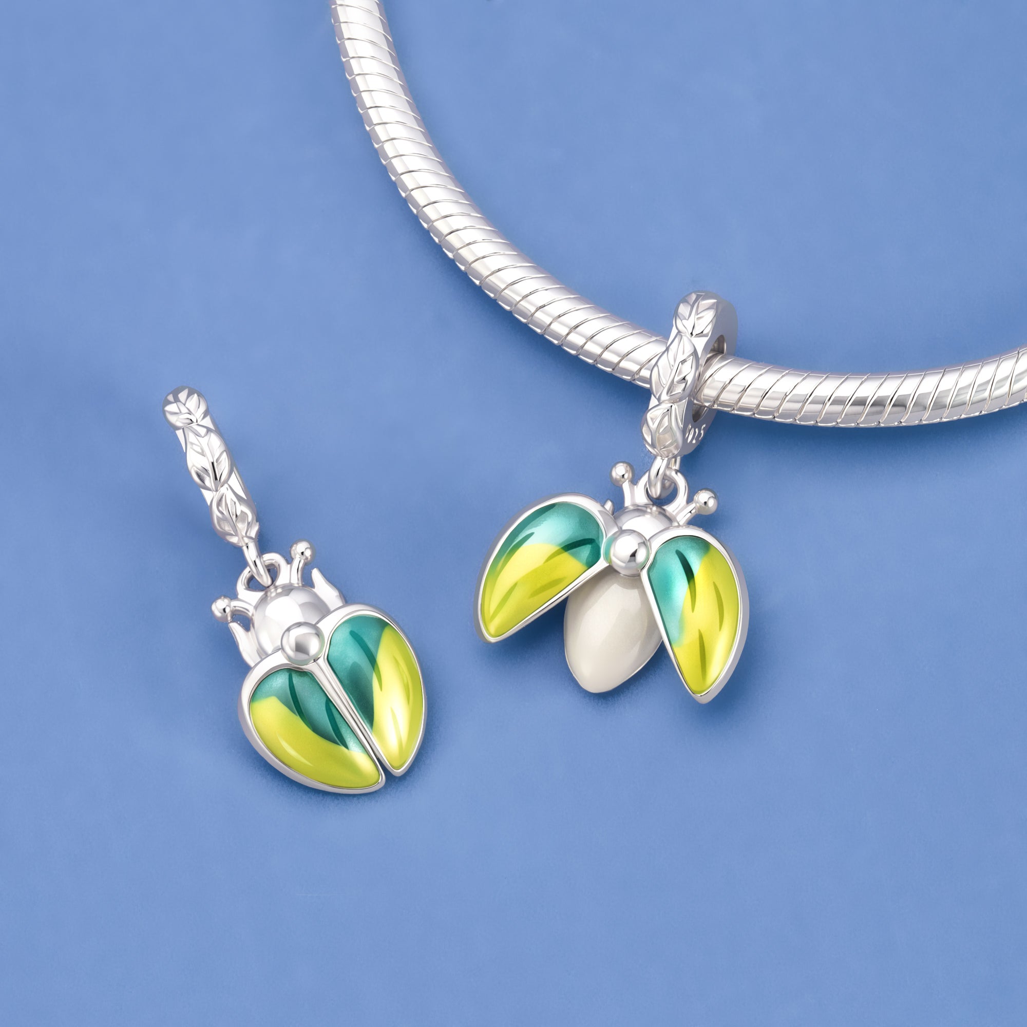 Glow-in-the-Dark Firefly Dangle Charm