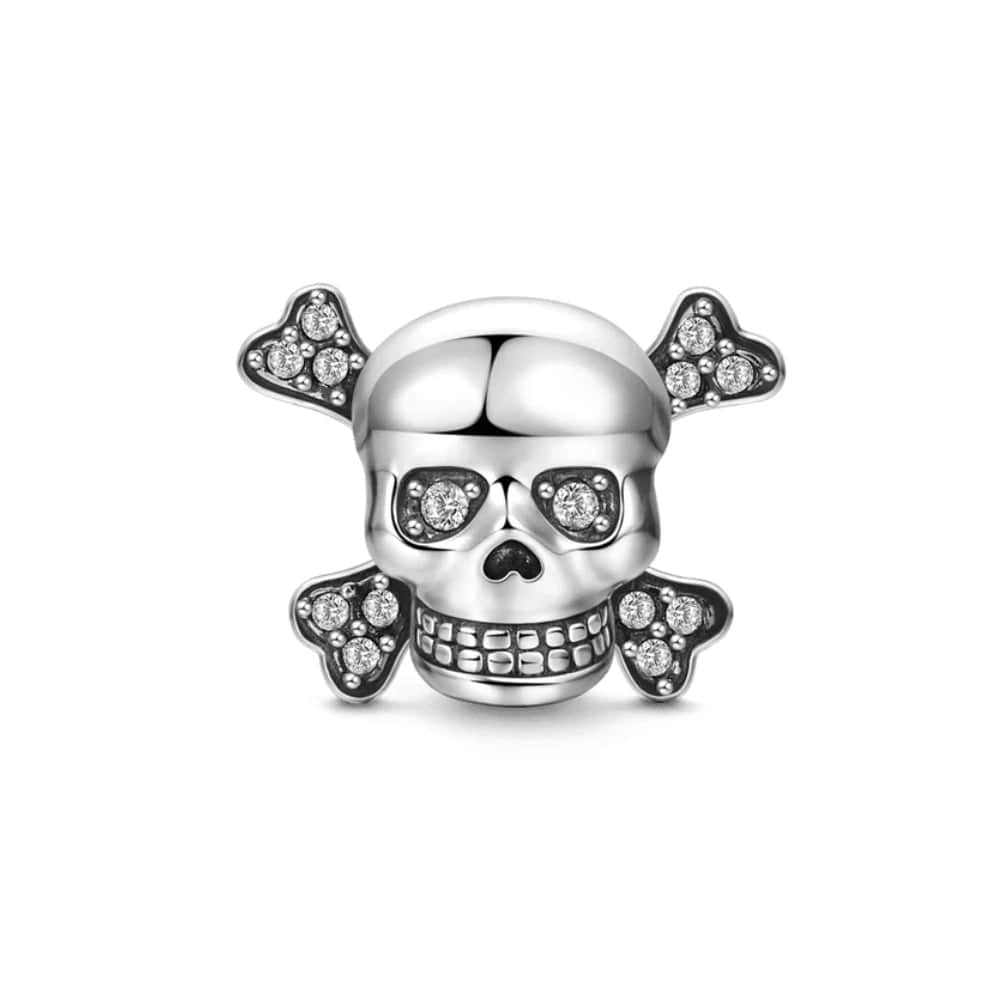 Pirate Skull & Bones Charm