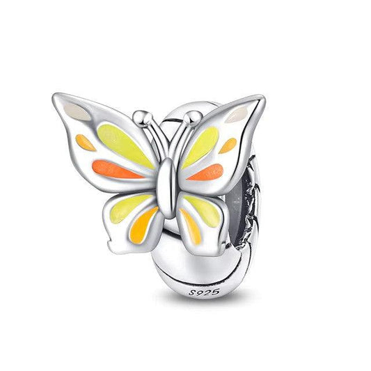 Spring Butterfly Bead Charm