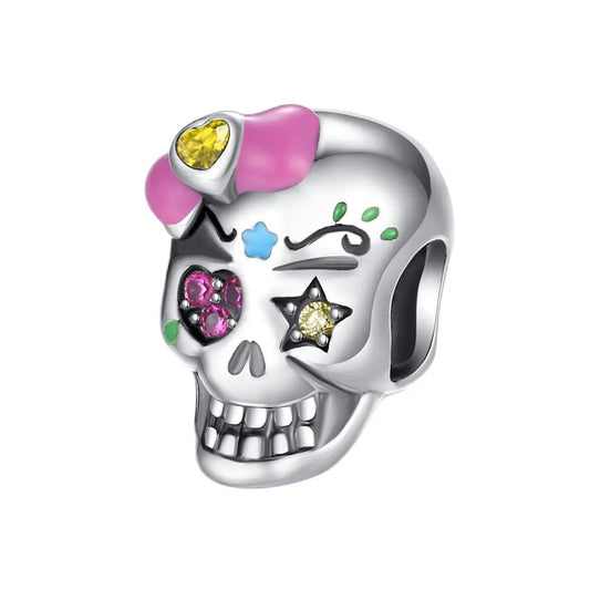 Woman Skull Charm