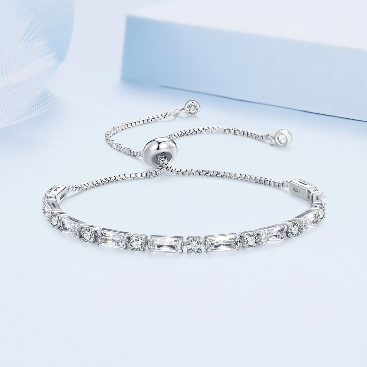 Pangama Jewelry Adjustable Mixed - Cut Crystal Bracelet
