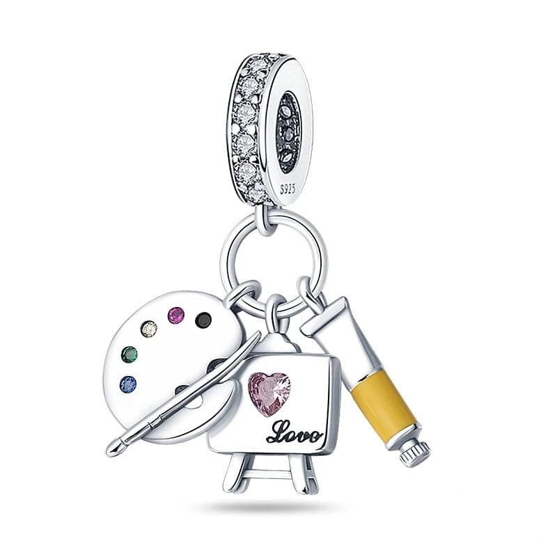 Pangama JewelryArtist Painting Charm