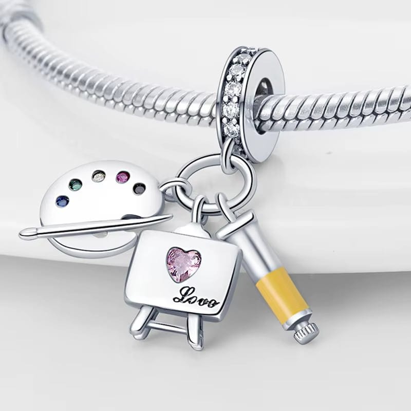 Pangama JewelryArtist Painting Charm