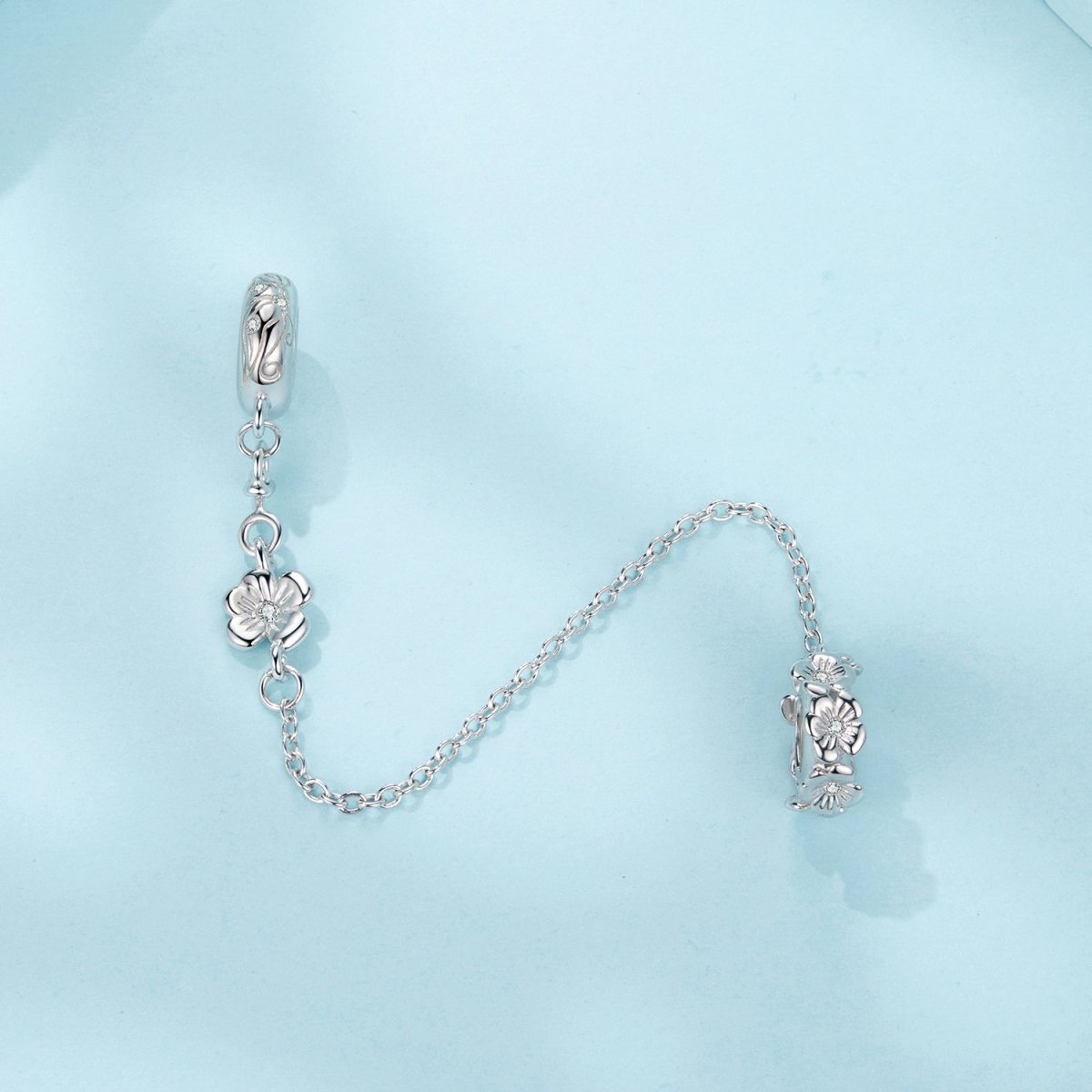 Pangama Jewelry Blossom Garden Safety Chain Charm