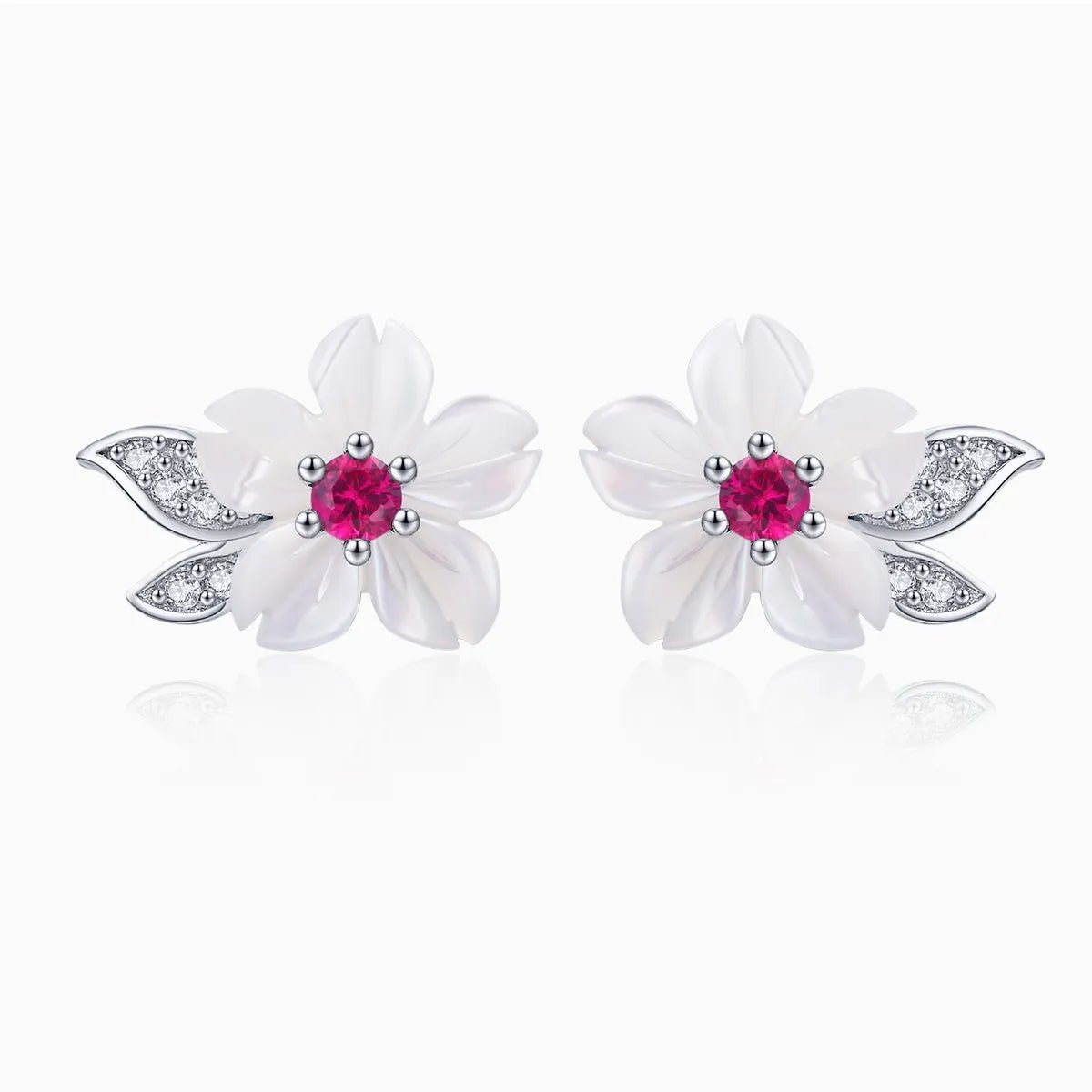 Pangama Jewelry Cherry Blossom Radiance Stud Earrings
