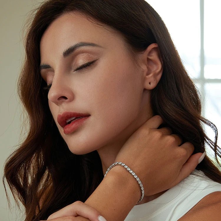 Pangama Jewelry Classic Crystal Tennis Bracelet