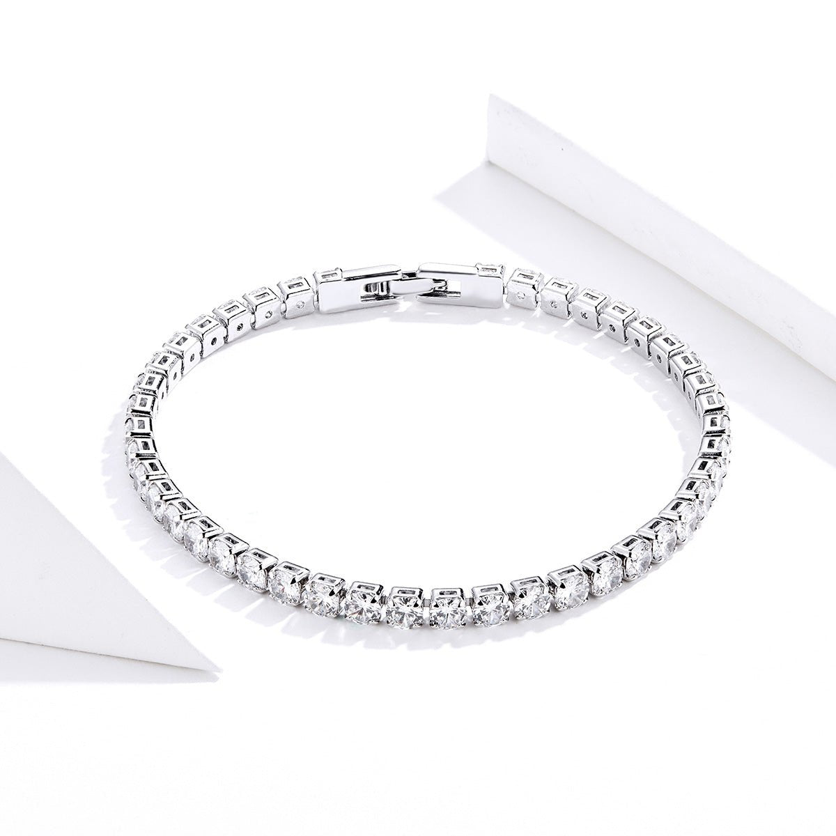 Pangama Jewelry Classic Crystal Tennis Bracelet