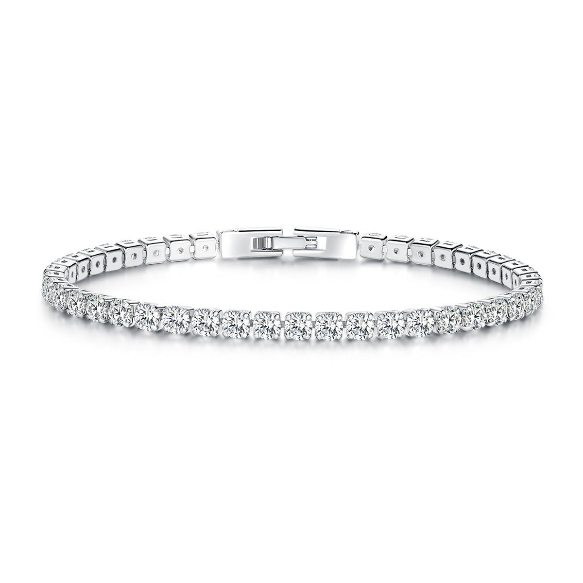 Pangama Jewelry Classic Crystal Tennis Bracelet
