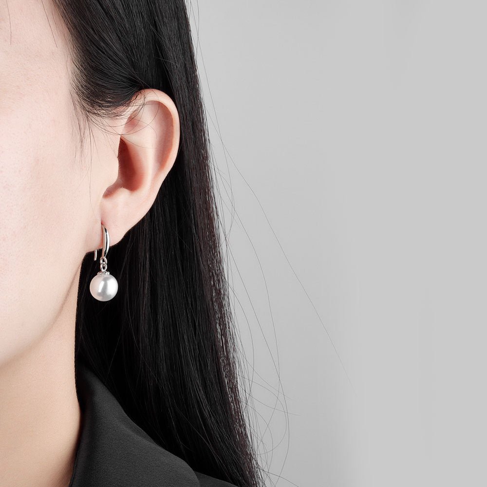 Pangama Jewelry Classic Pearl Drop Earrings