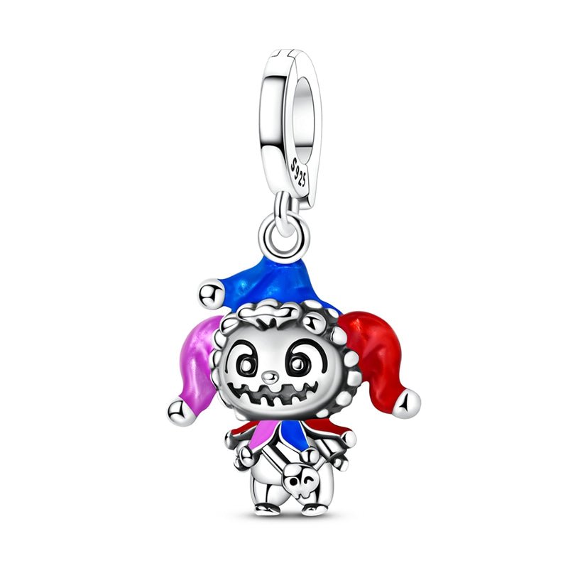 Pangama Jewelry Clown Costume Girl Dangle Charm