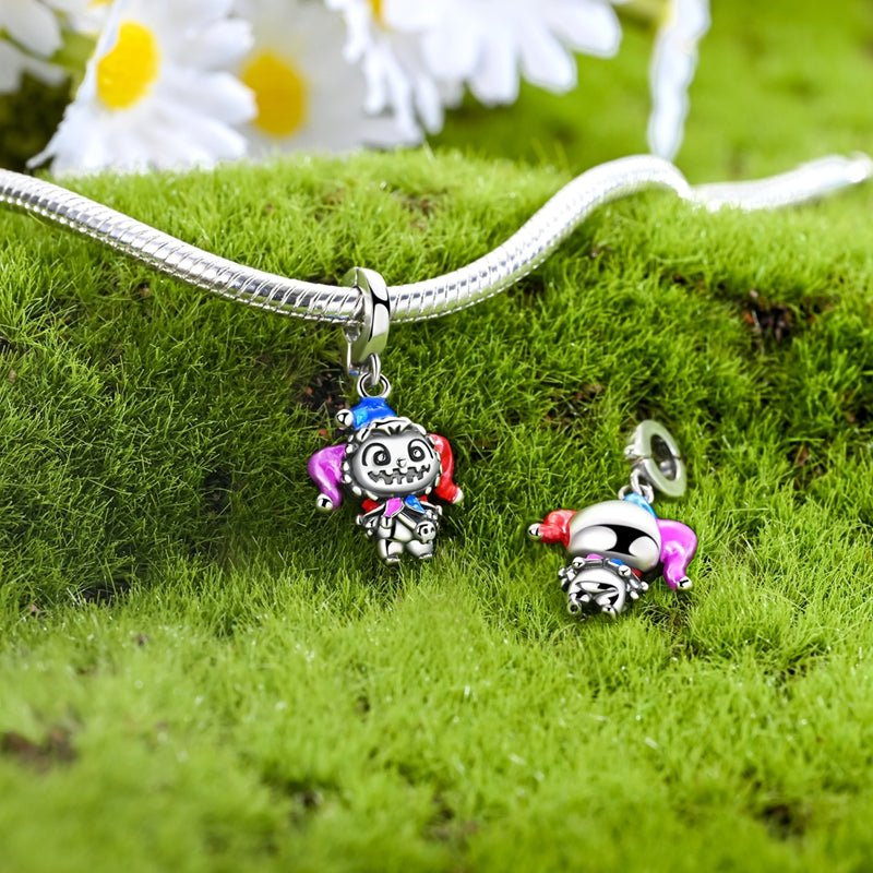 Pangama Jewelry Clown Costume Girl Dangle Charm