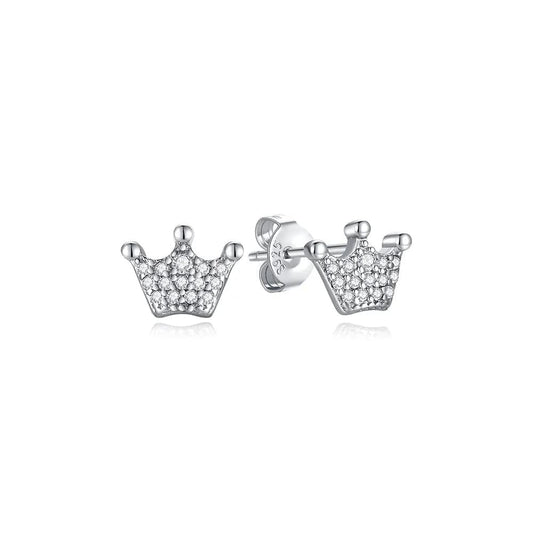 Crown Stud Earrings