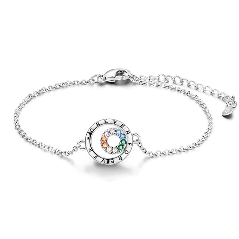 Pangama JewelryForever Circle Gemstone Bracelet