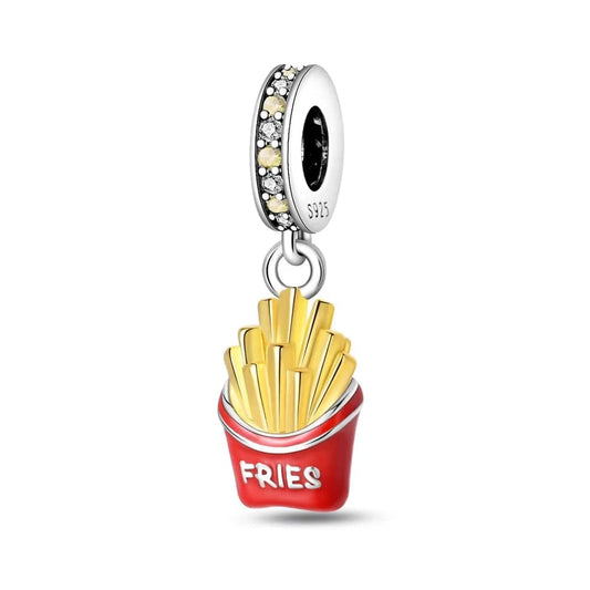 French Fries Dangle Charm