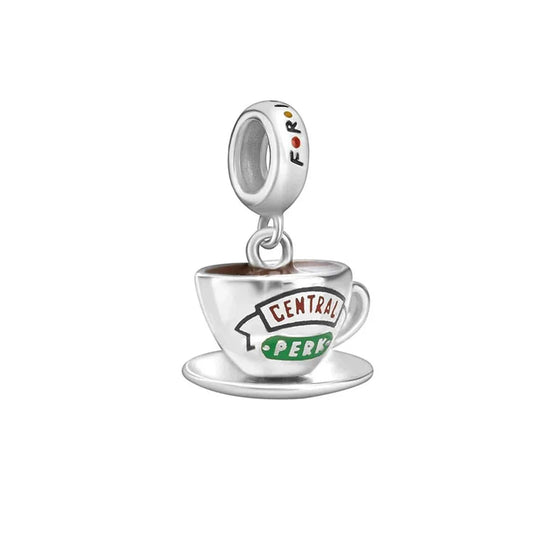 Friends TV Series Central Perk Coffee Cup Dangle Charm