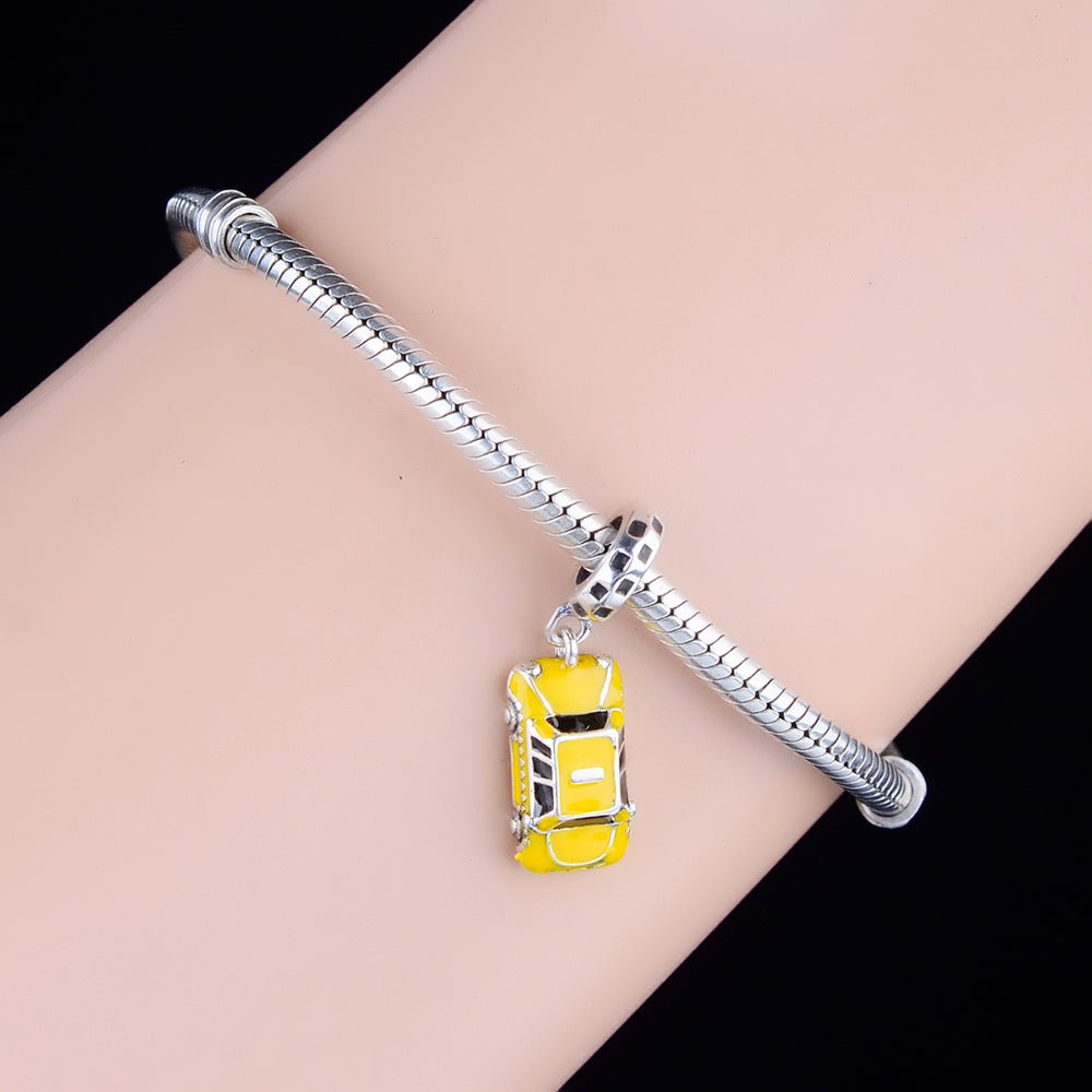 Pangama Jewelry Friends TV Series Phoebe's Iconic Yellow Taxi Charm
